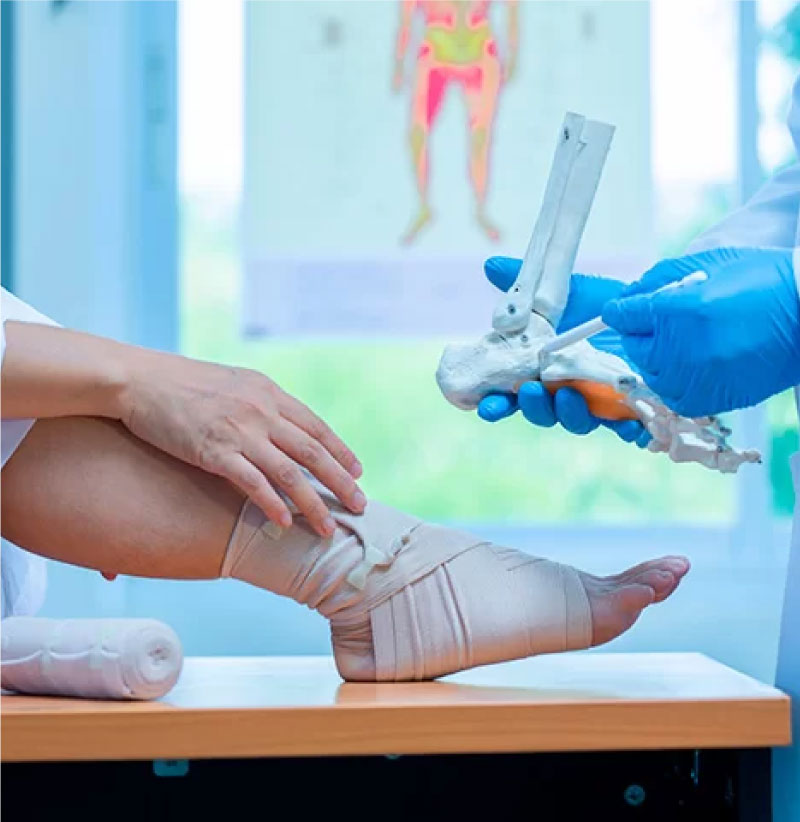 Reparación de ligamentos en hombro y rodilla